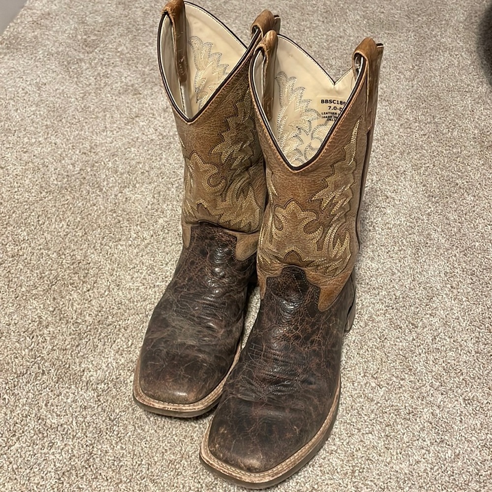 Old West cowboys boots.